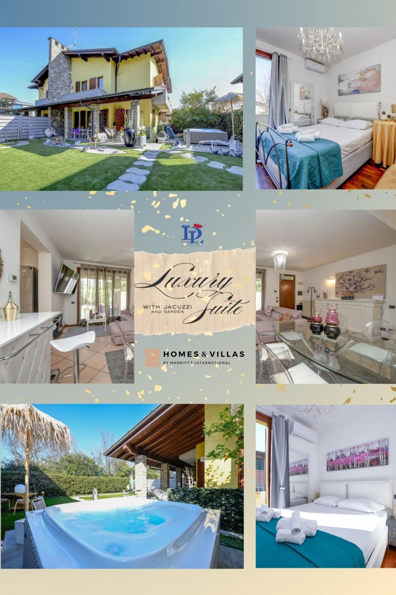 Desenzanoloft Official Partner Marriott Homes & Villas - Luxury Suite With Jacuzzi And Garden Desenzano del Garda Exteriör bild